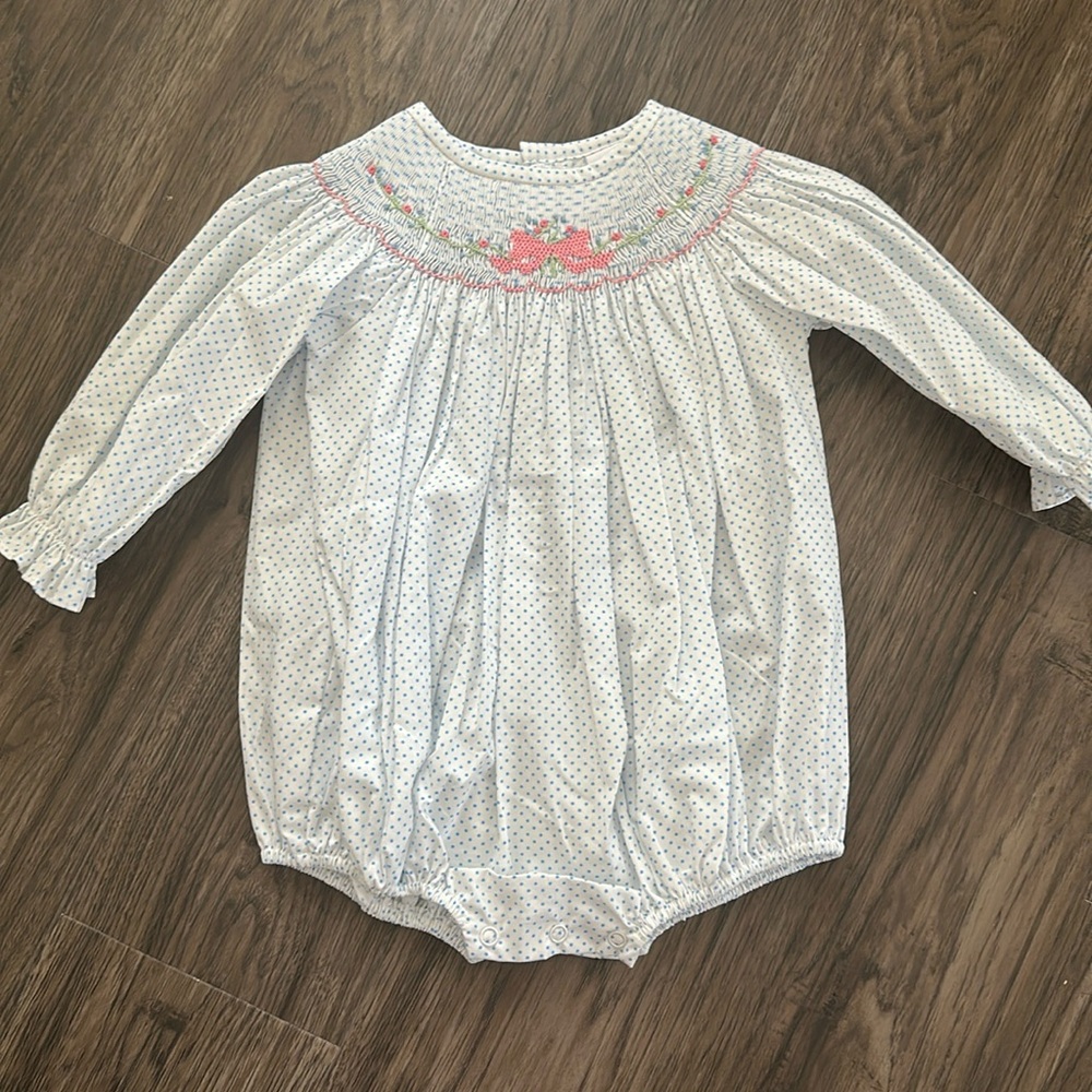 Embroidered bodysuit